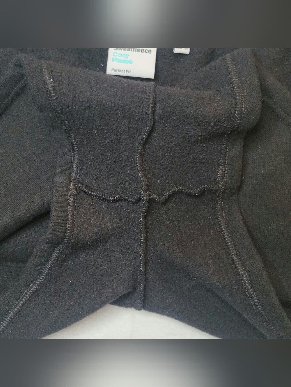 Aritzia Tna Cozy Sweatfleece Perfect Hi-rise Mini Short Black Sz 2XL Women's - Picture 12 of 16